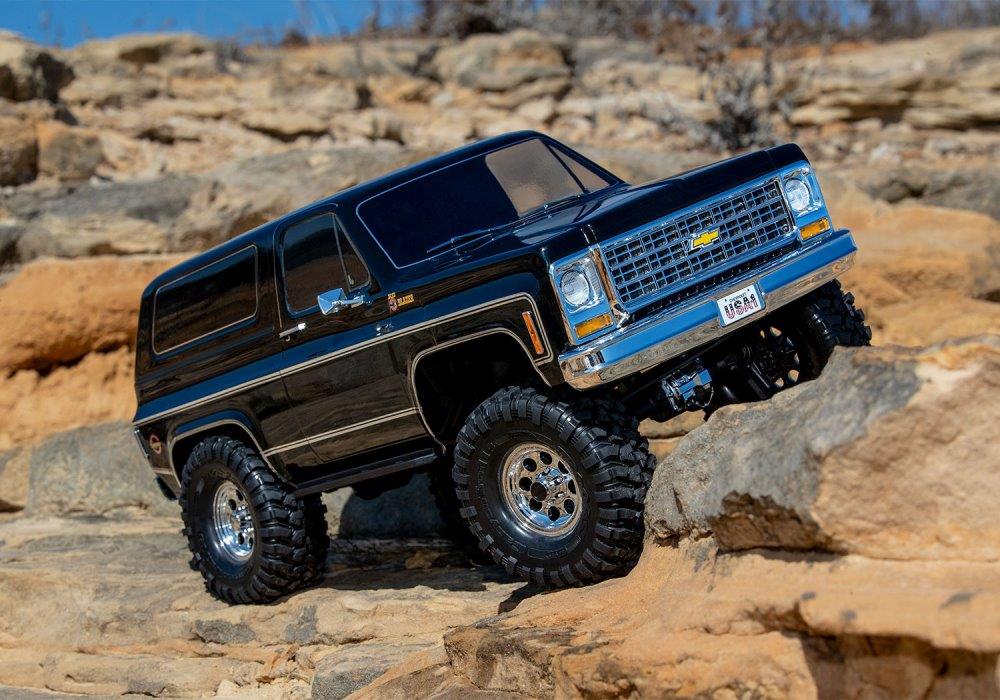 Traxxas TRX-4 Chevy Blazer 1979 1/10 RTR Clipless Svart - 12