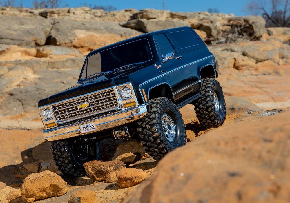 Traxxas TRX-4 Chevy Blazer 1979 1/10 RTR Clipless Svart - 11