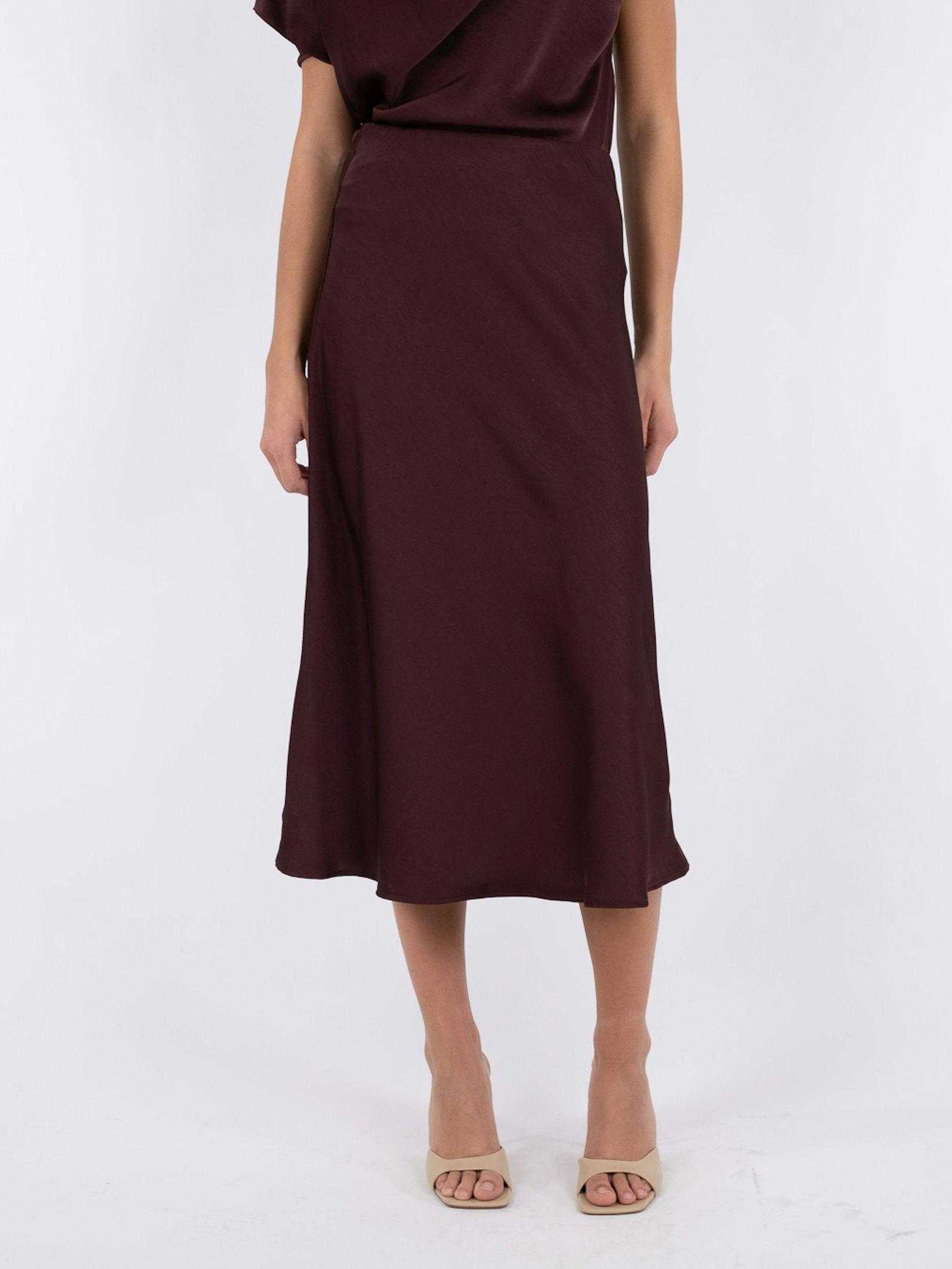 Bovary Skirt Burgundy - 3