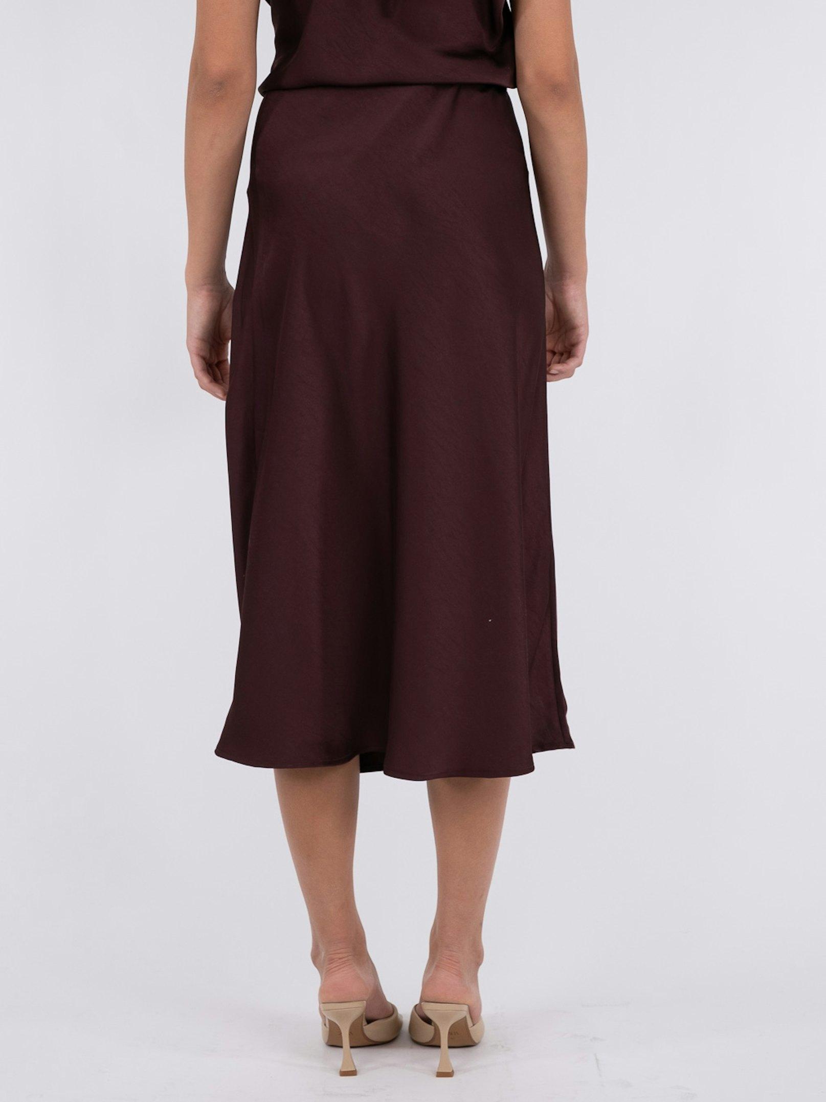 Bovary Skirt Burgundy - 4