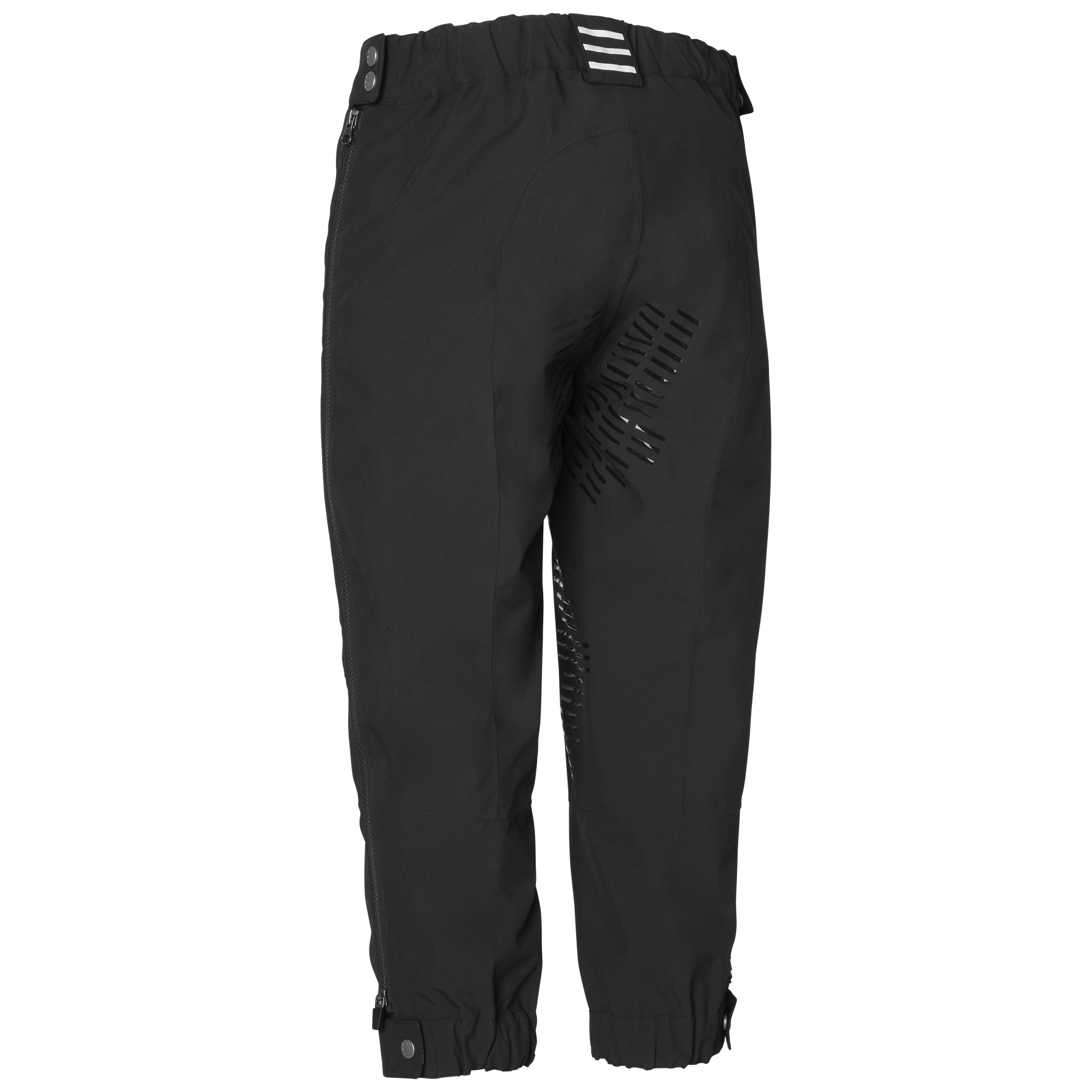 Stierna Storm Rain Riding Pants Short - Black - Windproof
