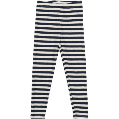 Fro Uni Rib Leggings Mood Indigo Striped