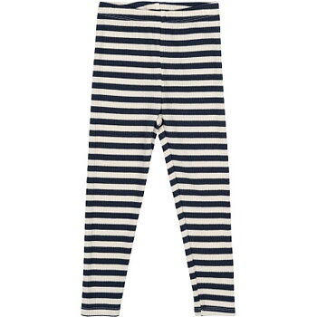 Fro Uni Rib Leggings Mood Indigo Striped