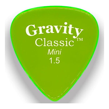 Gravity Picks GCLM15M Classics Mini Jazz 1.5 mm Master Finish
