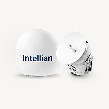 Intellian v45C incl. NJRC 6W BUC & PLL LNB 45cm Ku-band VSAT