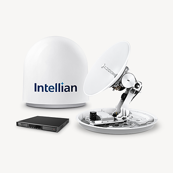 Intellian v60E incl. NJRC 6W BUC & PLL LNB 65cm Ku-band VSAT