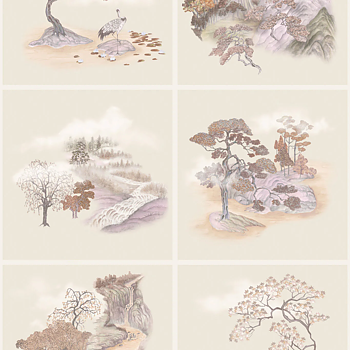 TAPET TILE TOILE, Autumnal