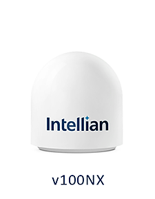 Intellian v100NX incl. Ku band NJRC 8W ext. BUC & PLL LNB 100cm Ku-Ka convertible VSAT