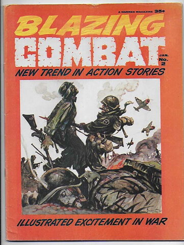 Blazing Combat # 2 VG