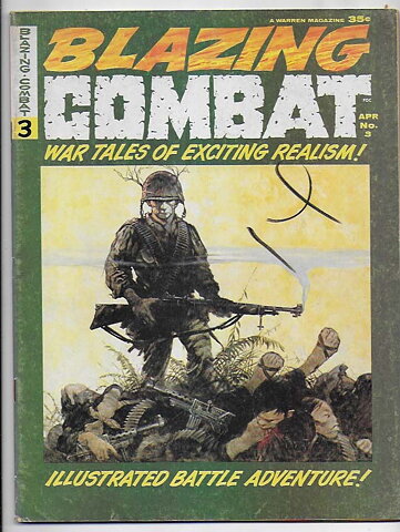 Blazing Combat # 3 VG