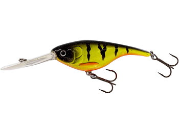 Westin BabyBite is a chubby little wobbler suitable for perch, zander and trout. swims 2-4m. fire perch