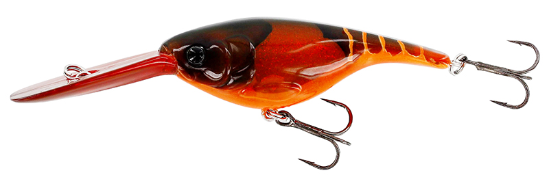 Westin BabyBite is a chubby little wobbler suitable for perch, zander and trout. swims 2-4m. fire craw
