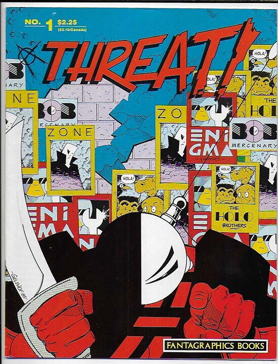 Threat # 1 VF/NM 1st Issue