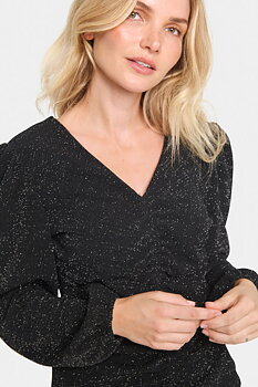 Saint Tropez Hela Blouse Black