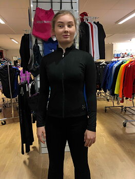Svart klubbjacka Uddevalla
