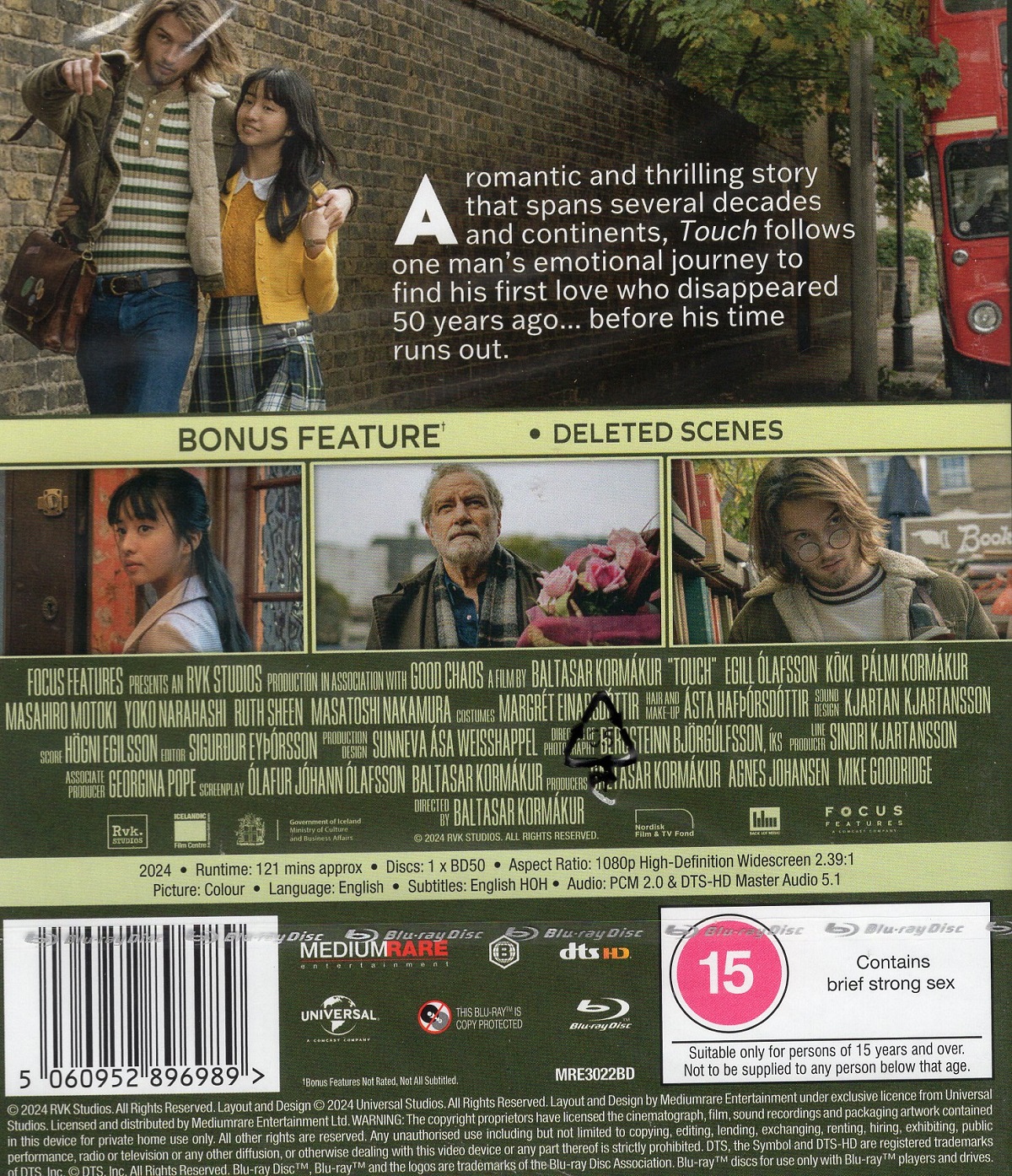 Touch (ej svensk text) (Blu-ray) - 2