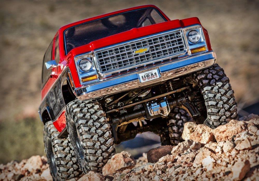 Traxxas TRX-4 Chevy Blazer 1979 1/10 RTR Clipless Röd - 10