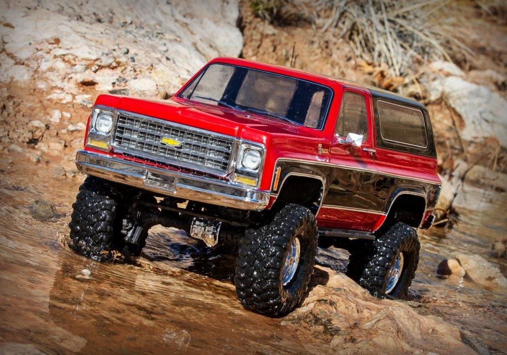 Traxxas TRX-4 Chevy Blazer 1979 1/10 RTR Clipless Röd - 9
