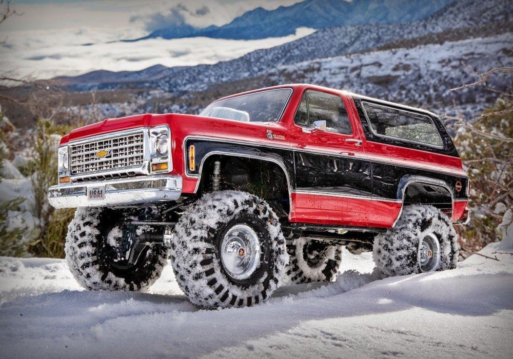 Traxxas TRX-4 Chevy Blazer 1979 1/10 RTR Clipless Röd - 12