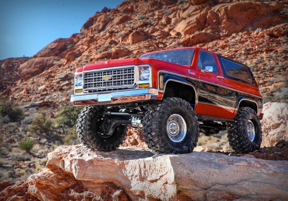 Traxxas TRX-4 Chevy Blazer 1979 1/10 RTR Clipless Röd - 8