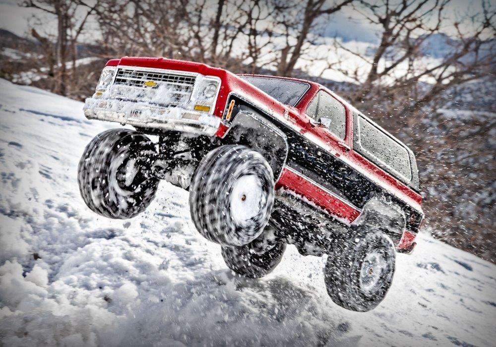 Traxxas TRX-4 Chevy Blazer 1979 1/10 RTR Clipless Röd - 11