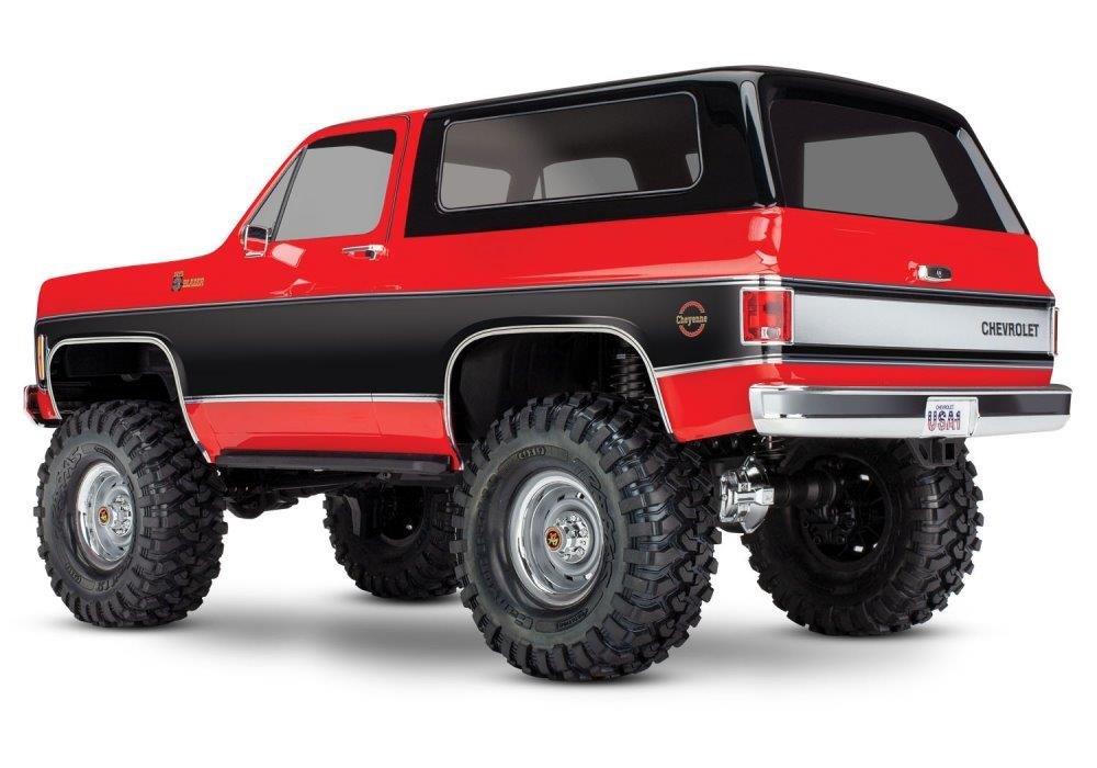 Traxxas TRX-4 Chevy Blazer 1979 1/10 RTR Clipless Röd - 2