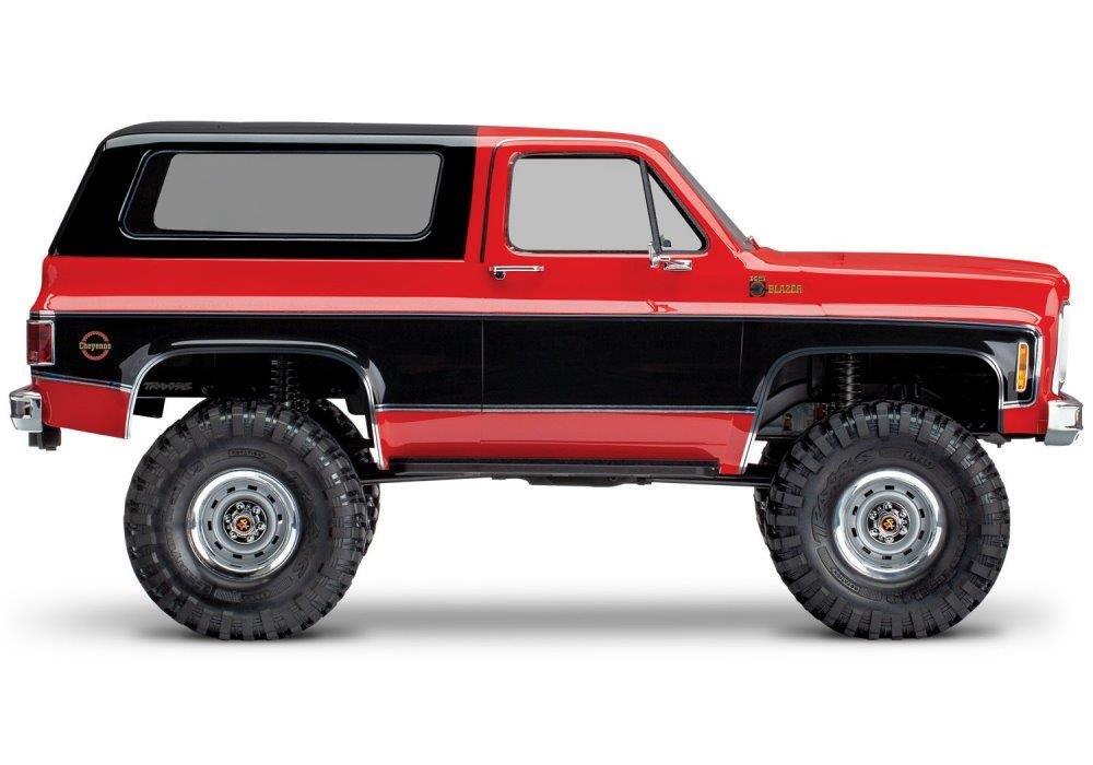 Traxxas TRX-4 Chevy Blazer 1979 1/10 RTR Clipless Röd - 3