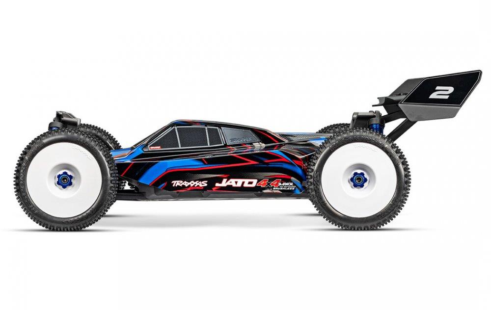 Traxxas Jato 4x4 1/8 VXL-4s EHD RTR Blå - 2
