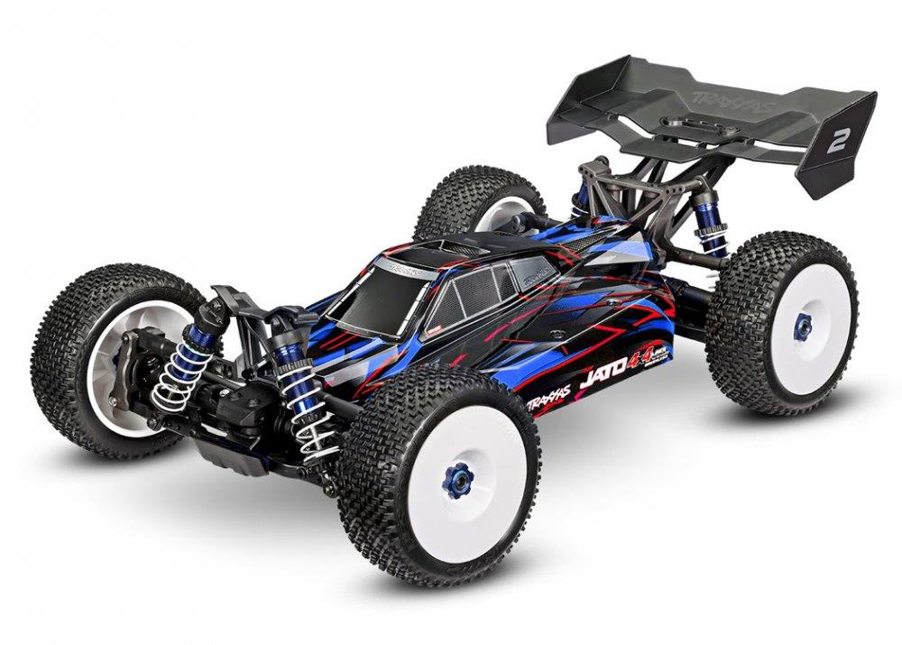 Traxxas Jato 4x4 1/8 VXL-4s EHD RTR Blå