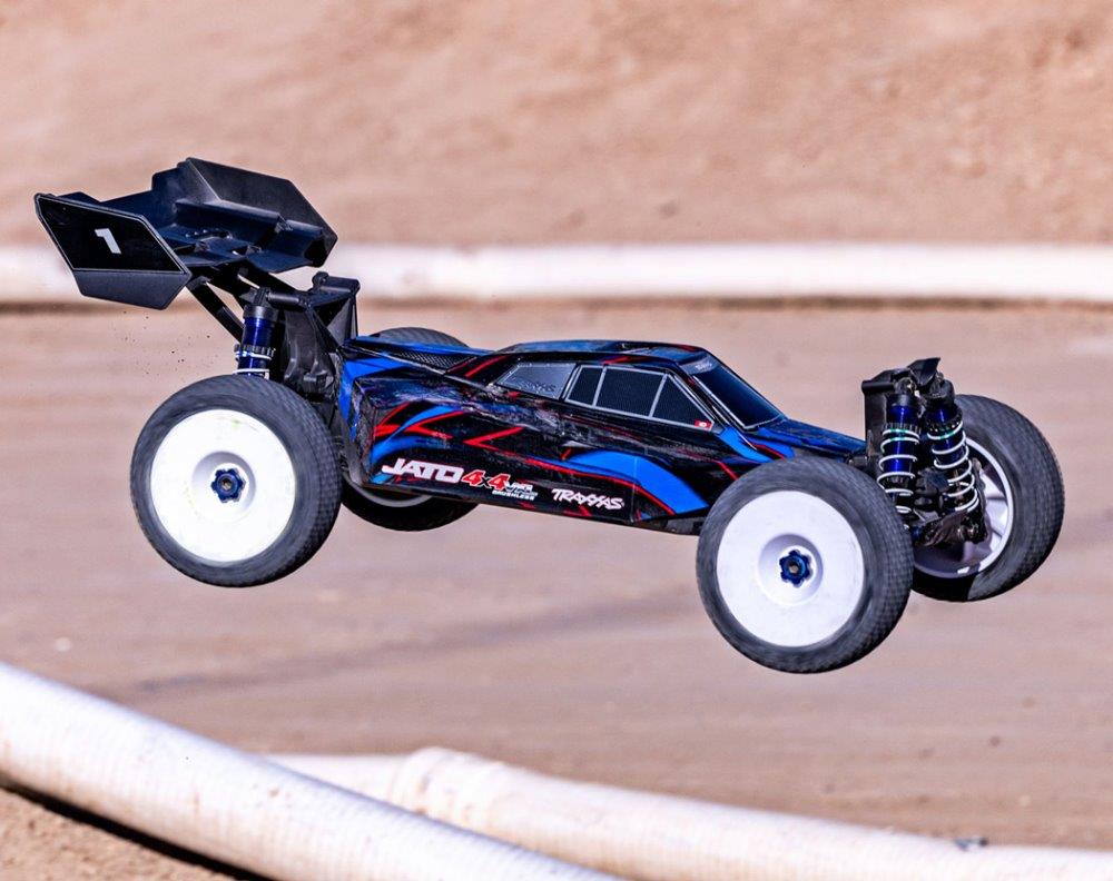 Traxxas Jato 4x4 1/8 VXL-4s EHD RTR Blå - 8