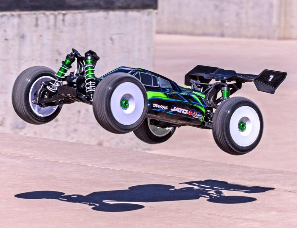 Traxxas Jato 4x4 1/8 VXL-4s EHD RTR Grön - 7