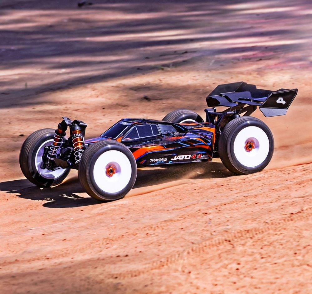 Traxxas Jato 4x4 1/8 VXL-4s EHD RTR Orange - 11