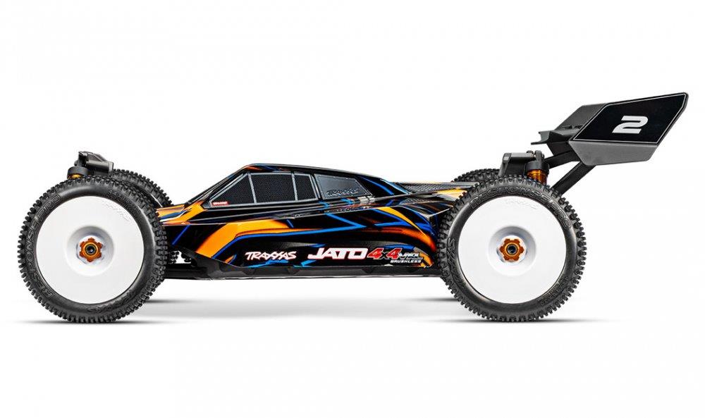 Traxxas Jato 4x4 1/8 VXL-4s EHD RTR Orange - 2