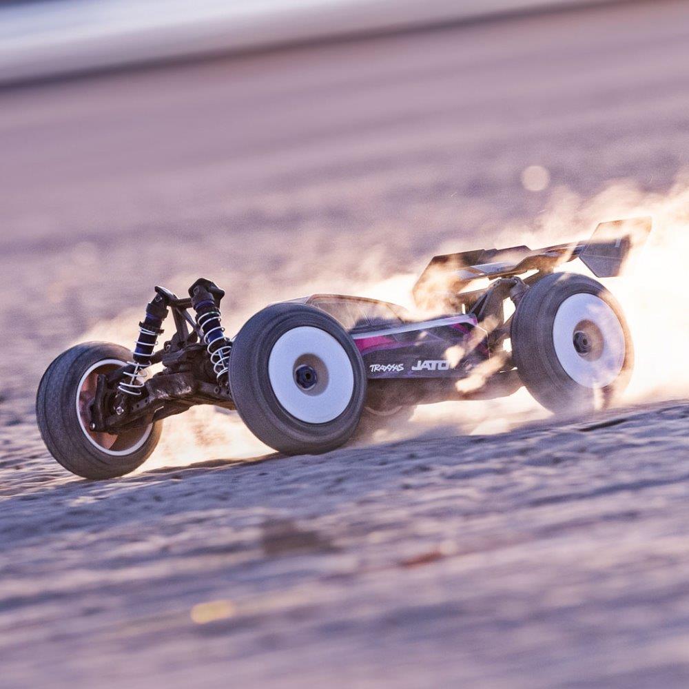 Traxxas Jato 4x4 1/8 VXL-4s EHD RTR Rosa - 9