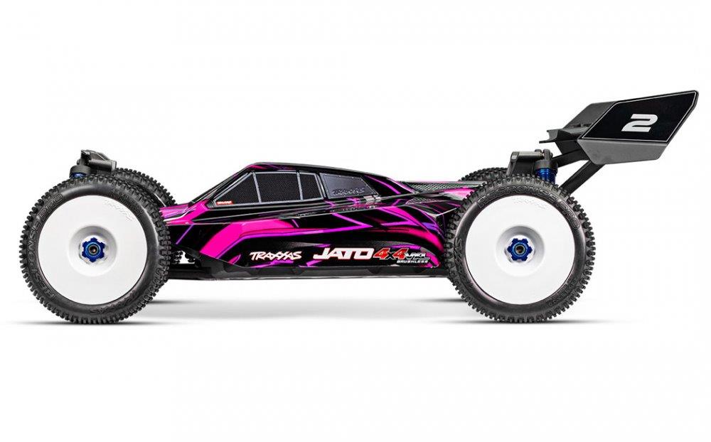 Traxxas Jato 4x4 1/8 VXL-4s EHD RTR Rosa - 2