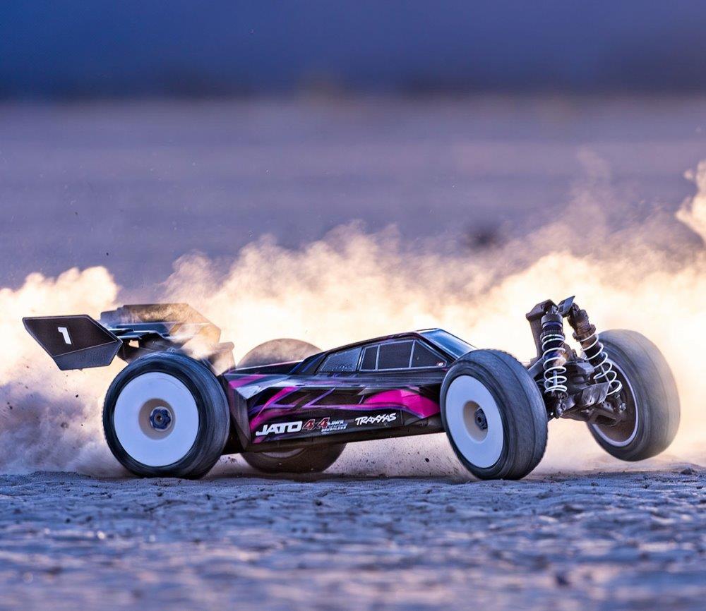 Traxxas Jato 4x4 1/8 VXL-4s EHD RTR Rosa - 11