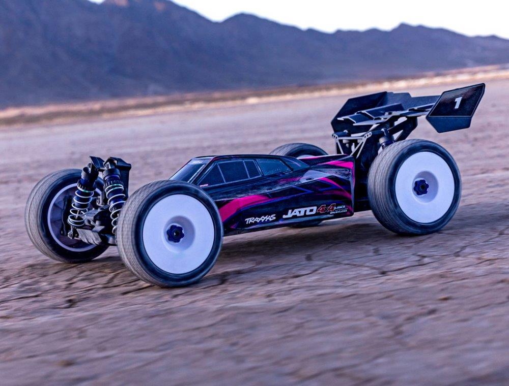 Traxxas Jato 4x4 1/8 VXL-4s EHD RTR Rosa - 7