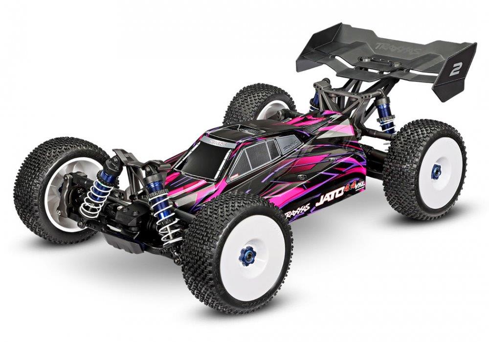 Traxxas Jato 4x4 1/8 VXL-4s EHD RTR Rosa