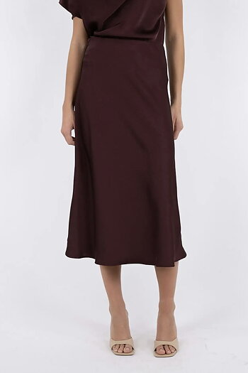 Neo Noir - Bovary Skirt  Burgundy