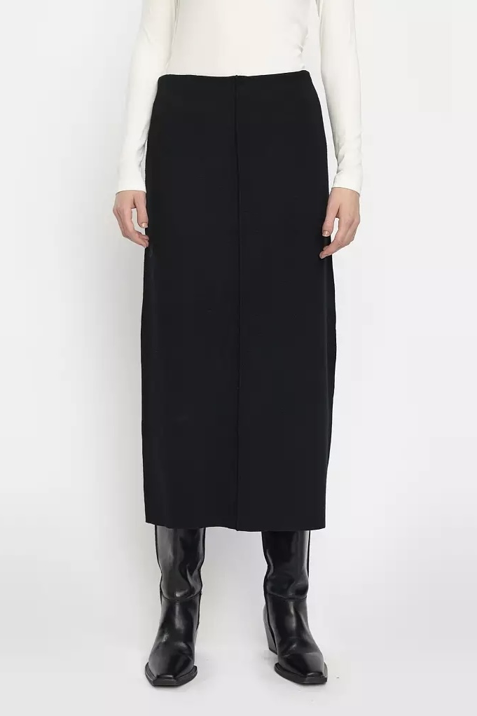 Soft Rebels - Henrietta Slit Skirt Black