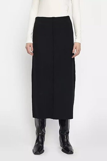Soft Rebels - Henrietta Slit Skirt Black