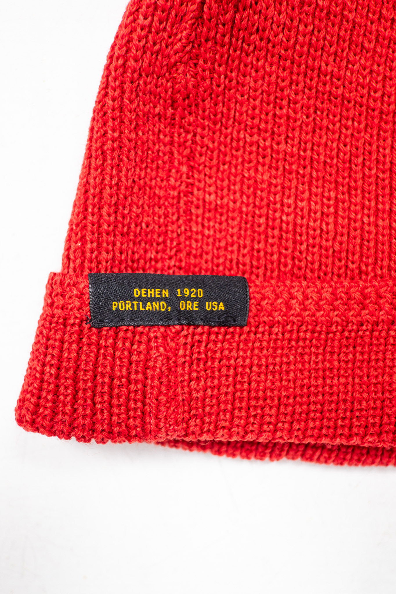 Dehen 1920 - Wool Knit Watch Cap Forster Red - 6