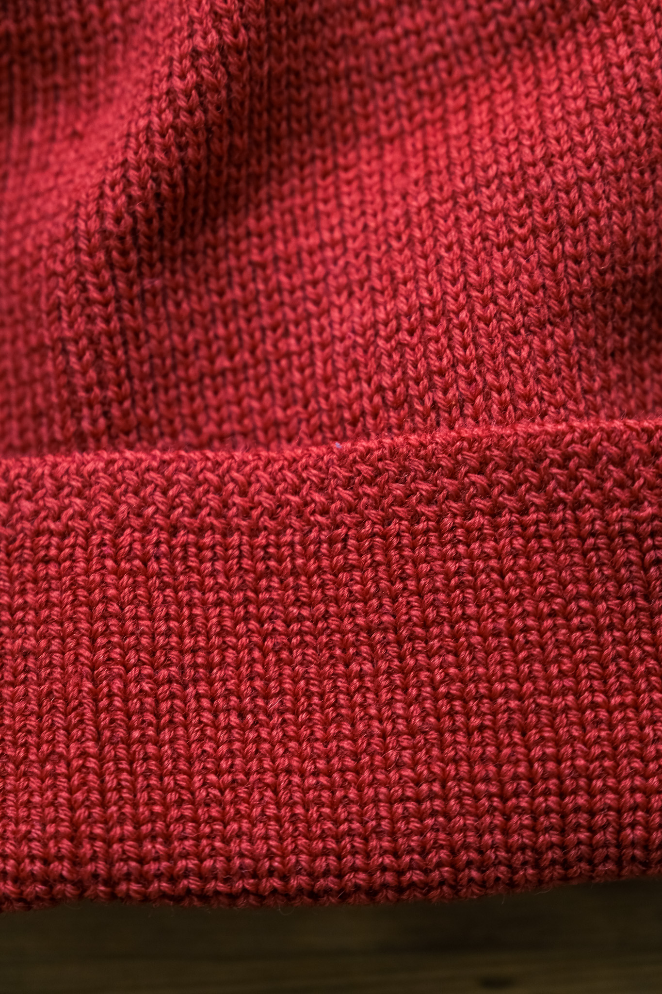 Dehen 1920 - Wool Knit Watch Cap Forster Red - 2