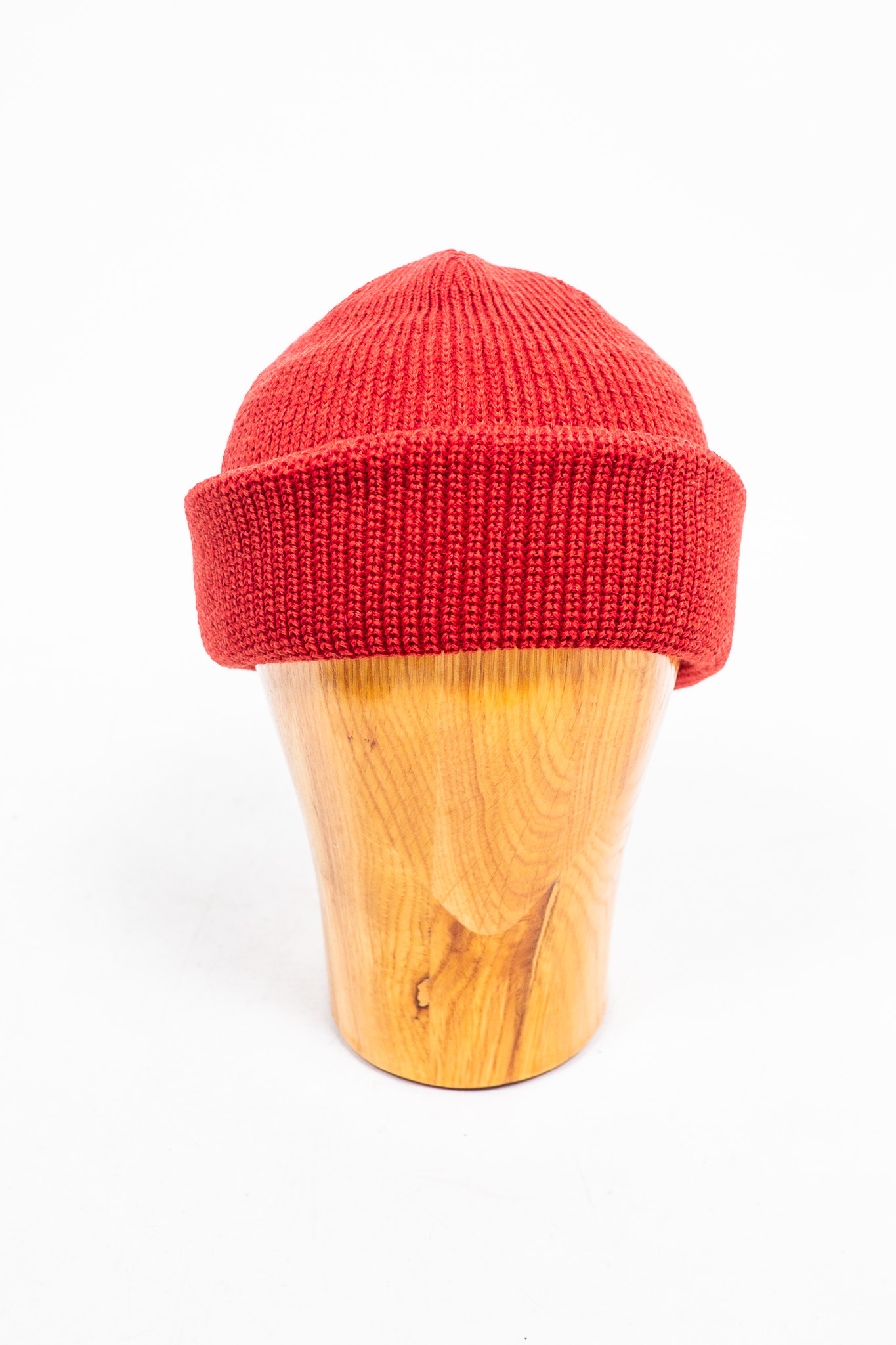 Dehen 1920 - Wool Knit Watch Cap Forster Red - 2