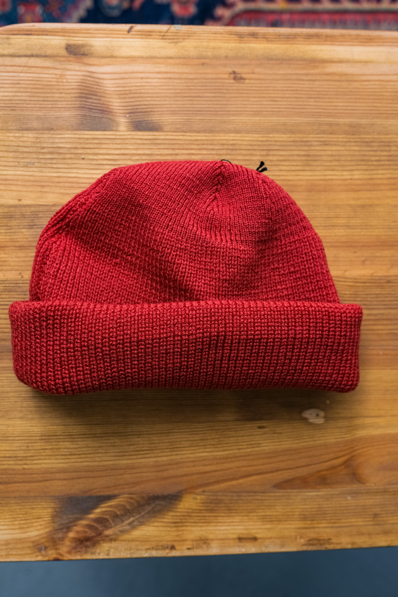 Dehen 1920 - Wool Knit Watch Cap Forster Red - 5