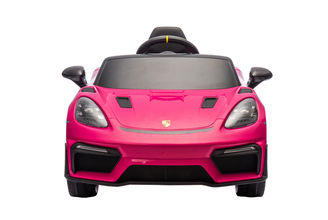 Porsche 718 Spyder RS Elbil för barn Rosa - 3