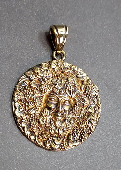 Dionysus / Bacchus,  Hängen  -  Magikern Oberon Zell Design