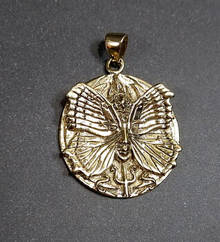 Psyche Gudinna Amulett,  Hängen  -  Magikern Oberon Zell Design