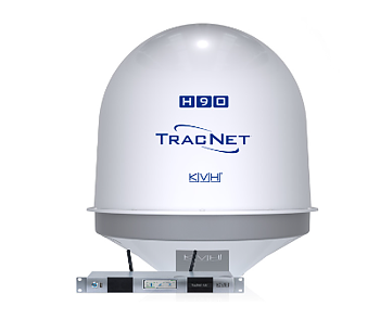 KVH TracNet H90, 90cm Ku-band Antenna Kit, AC power