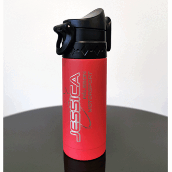 JPM - Thermos Mug with Jessica Pålsson Motorsport logo, Red